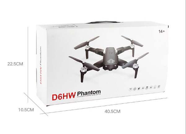 کواد کوپتر دوربین دار تاشو Flycam D6HW PHANTOM